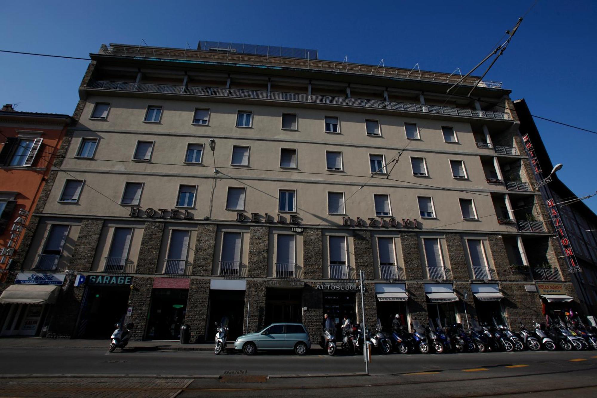 Hotel Delle Nazioni Florens Exteriör bild